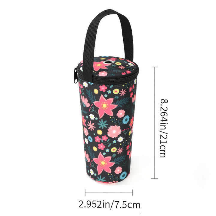 Fun Animal Print Water Bottle Holder