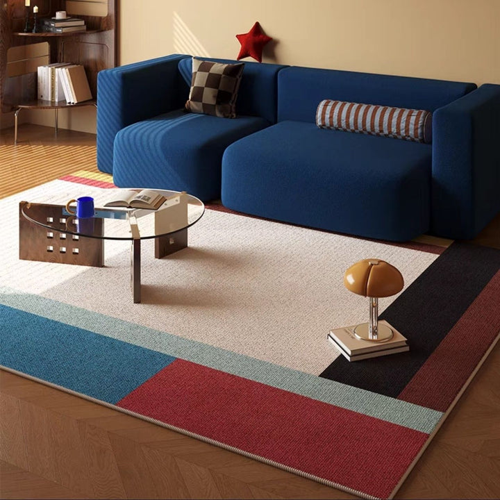Checkered Pattern Area Rug Kalsten