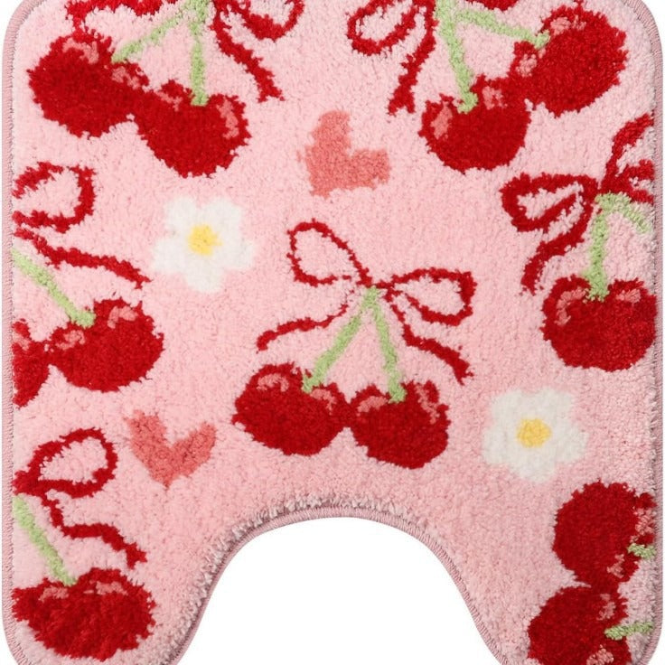 Cat-Themed Bath Mat