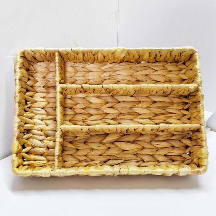 Rectangular Woven Storage Tray Kalsten