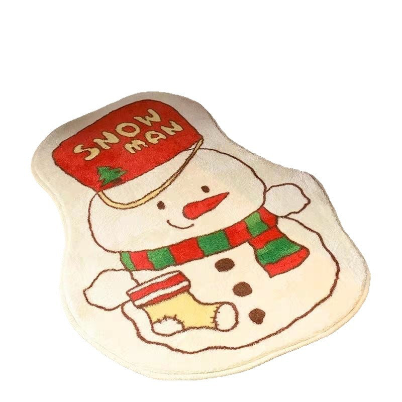 Decorative Holiday-Themed Bath Mat Kalsten