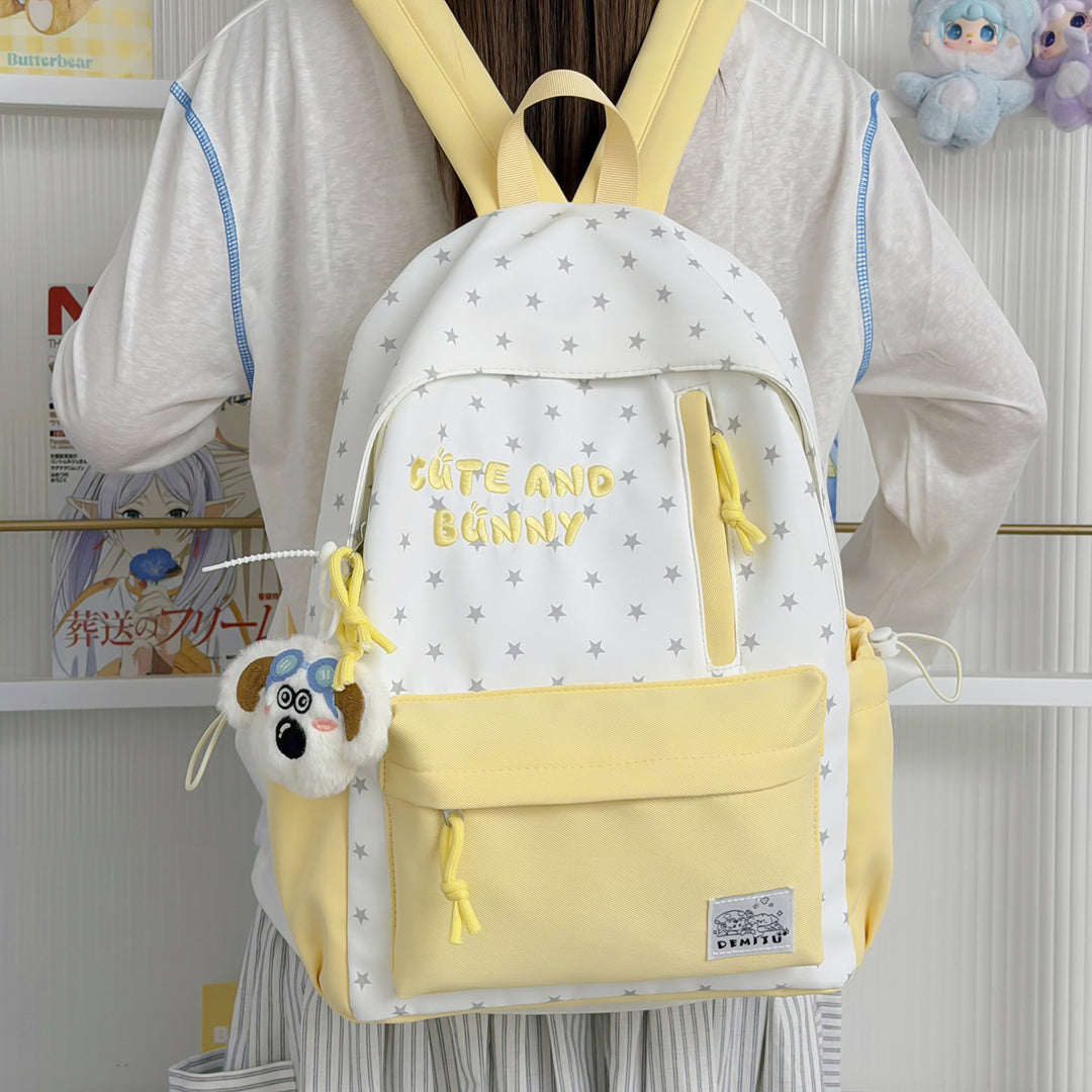 Cute Animal-Themed Canvas Backpack Kalsten
