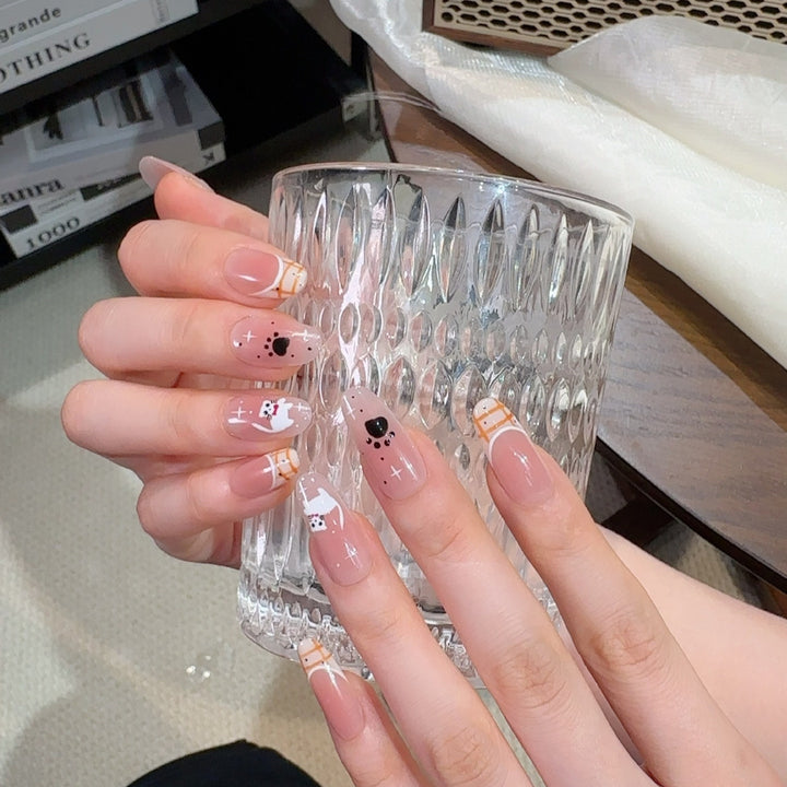 Playful Themed Press-On Nail Set Kalsten