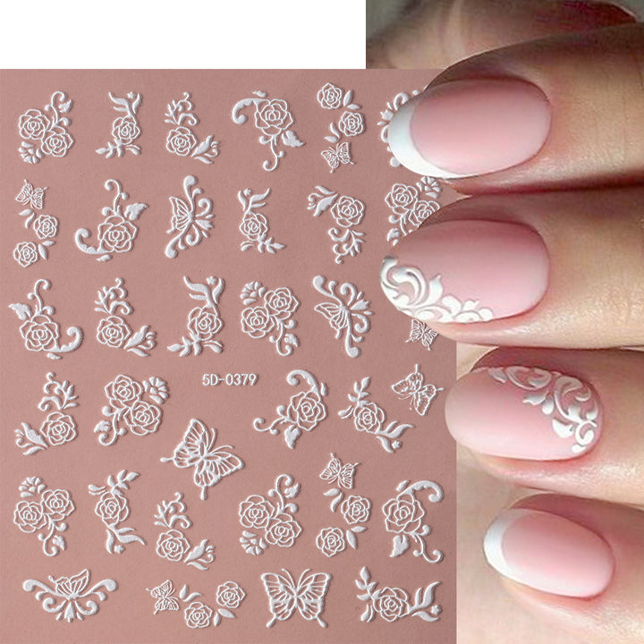 Elegant Nail Art Stamping Plate