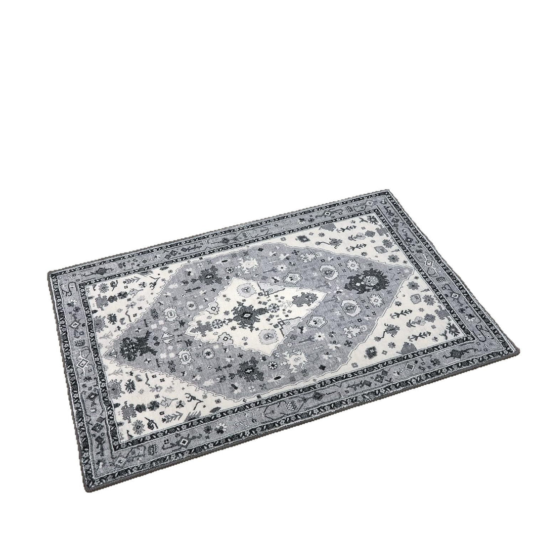 Vintage Floral Patterned Area Rug