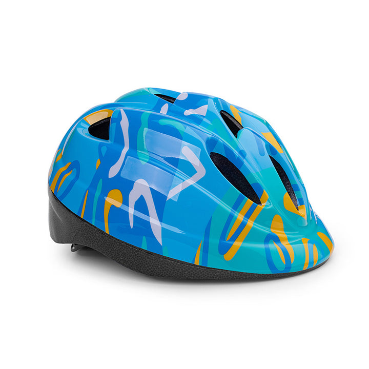 Children's bicycle helmet with dinosaur motif Kalsten