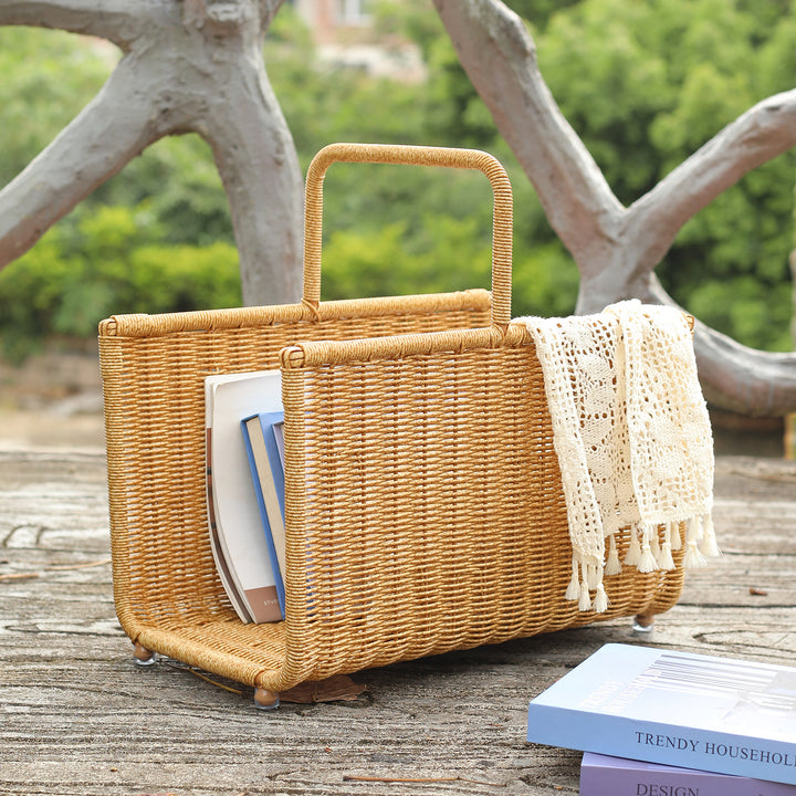 Unisex Handmade Newspaper and Magazine Stand Kalsten
