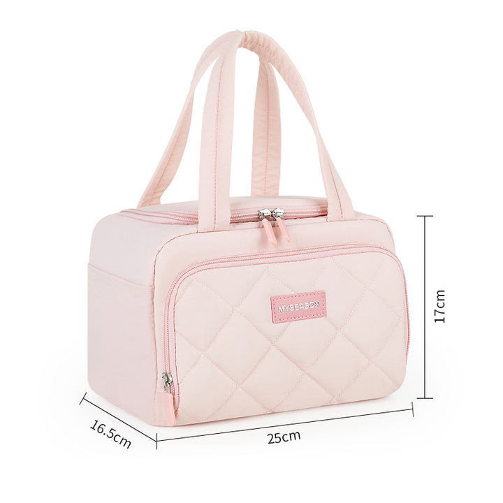Insulated Zip-Top Lunch Tote