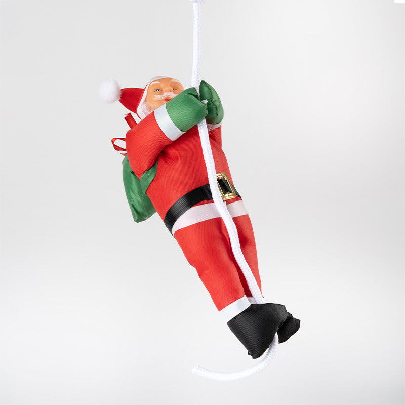 Decorative Santa Claus figure with movable arms