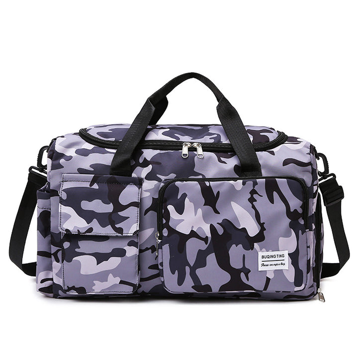 Stylish Zebra Print Travel Duffel Bag Kalsten