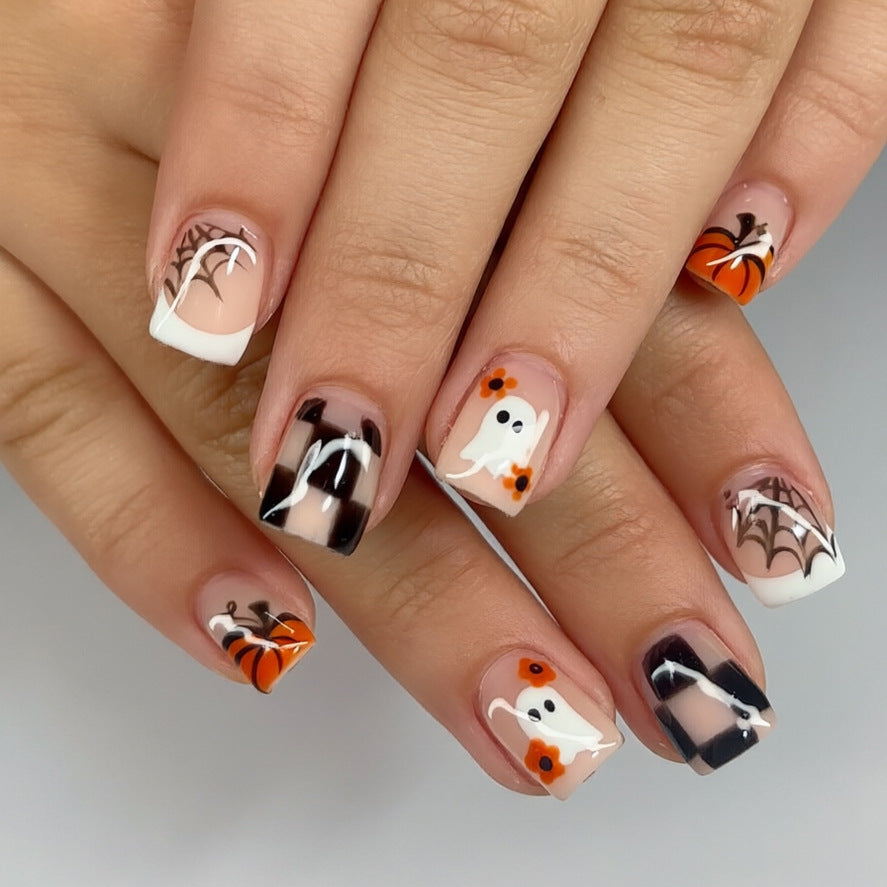 Artistic Halloween Nail Art