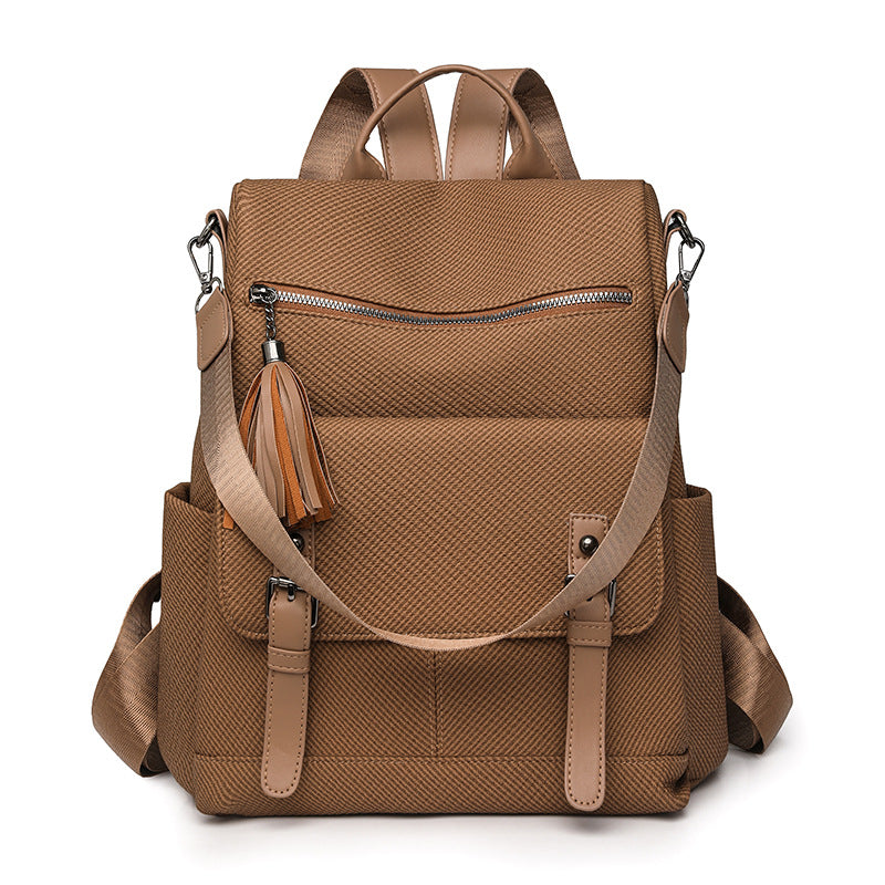 Multi-Functional Textured Backpack Kalsten