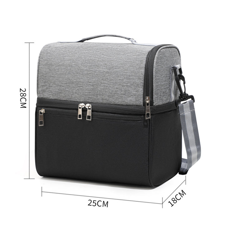 Ladies Multifunctional Cooler Bag with Insulated Double Chamber Kalsten