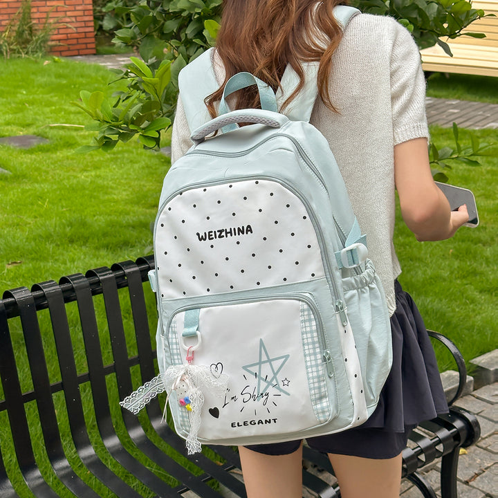 Trendy Polka Dot Backpack Kalsten 1791204846