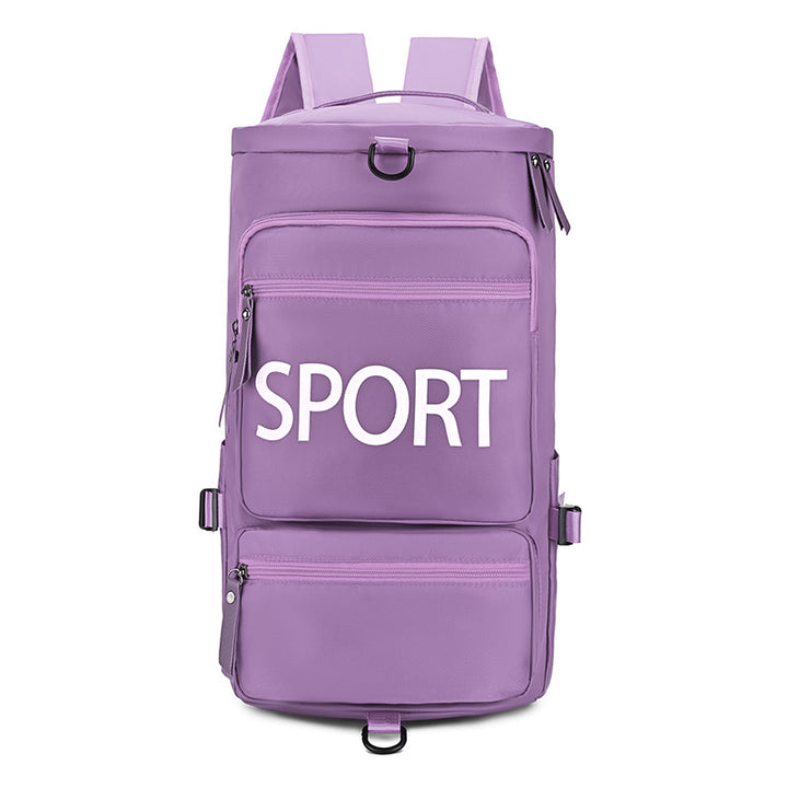 Sporty backpack with multiple compartments and reflective elements Kalsten
