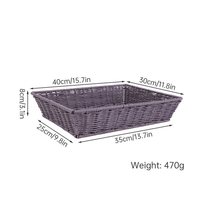 Versatile Storage Wicker Basket Kalsten