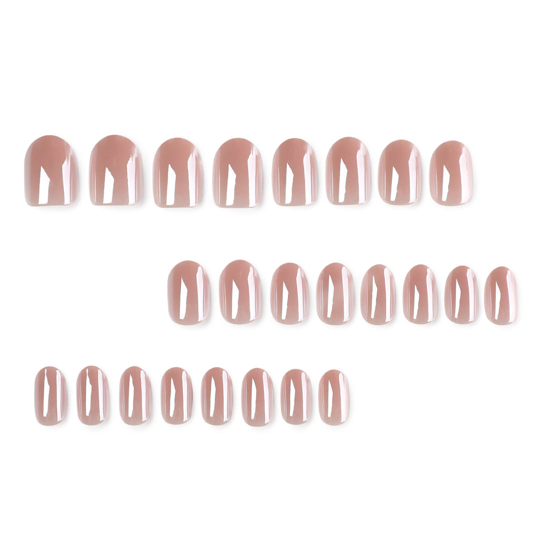 Artistic Gel Nails with Glossy Finish Kalsten
