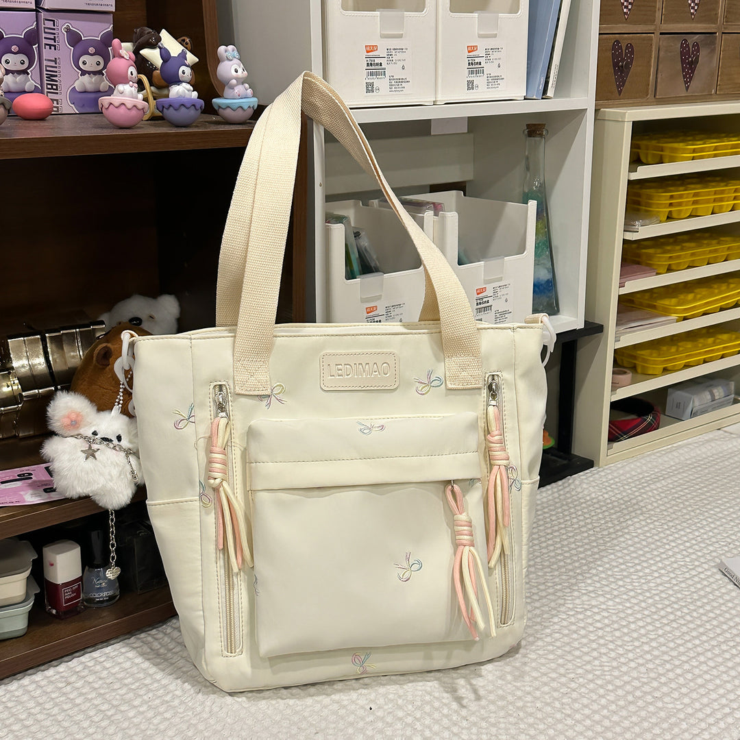 Embroidered Multi-Functional Backpack Kalsten
