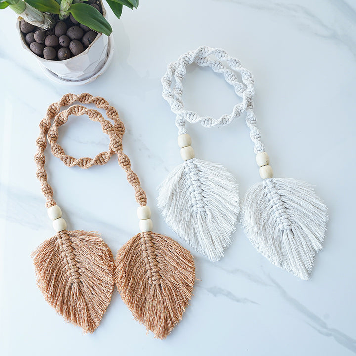 Decorative Macrame Leaf Wall Hanger Kalsten