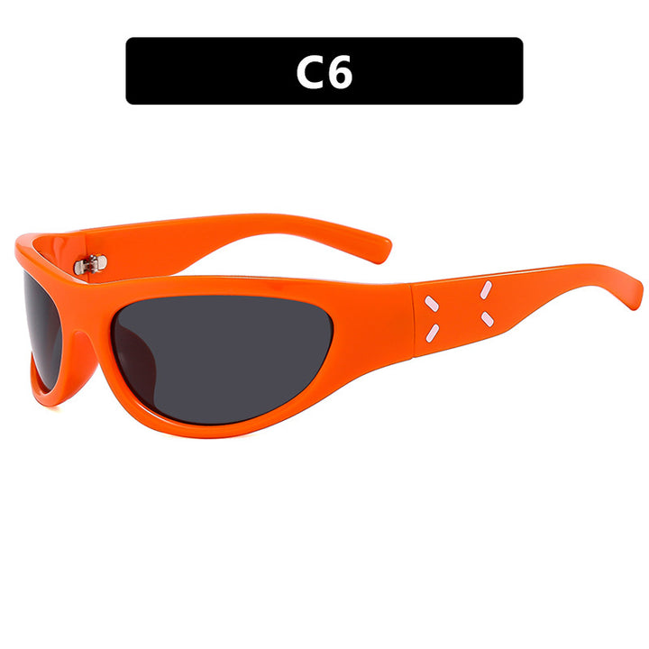 Women's sports sunglasses with ergonomic design and polarized lenses Kalsten