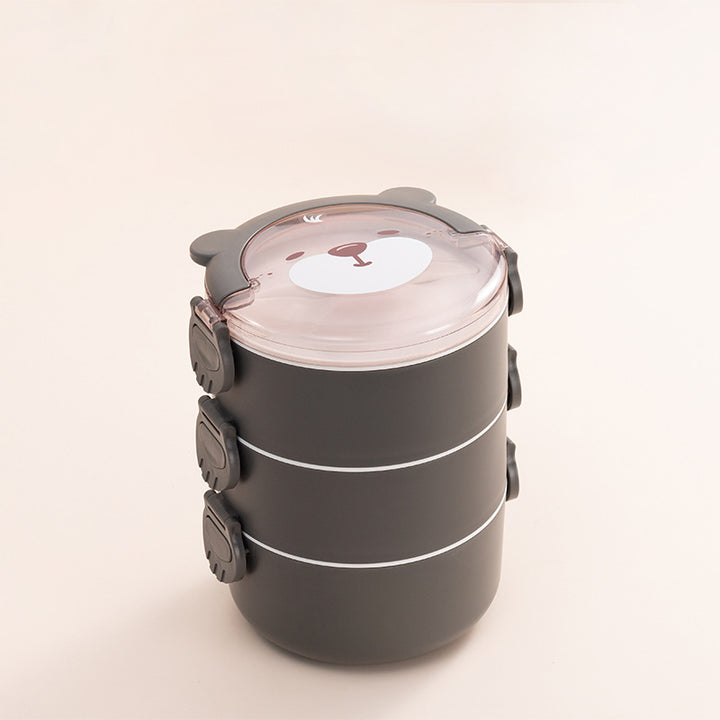 Cute Animal-Themed Food Storage Bowl