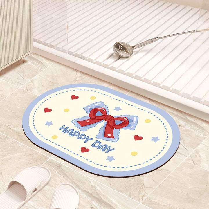 Decorative Bath Mat Kalsten