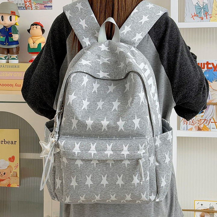 Casual Star Print Backpack Kalsten