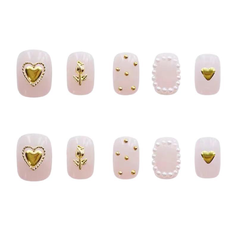 Luxurious Decorative Press-On Nail Set