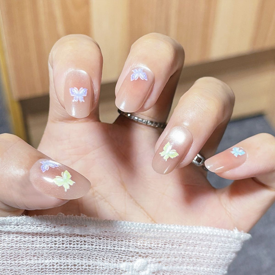 Artistic Press-On Nail Set Kalsten