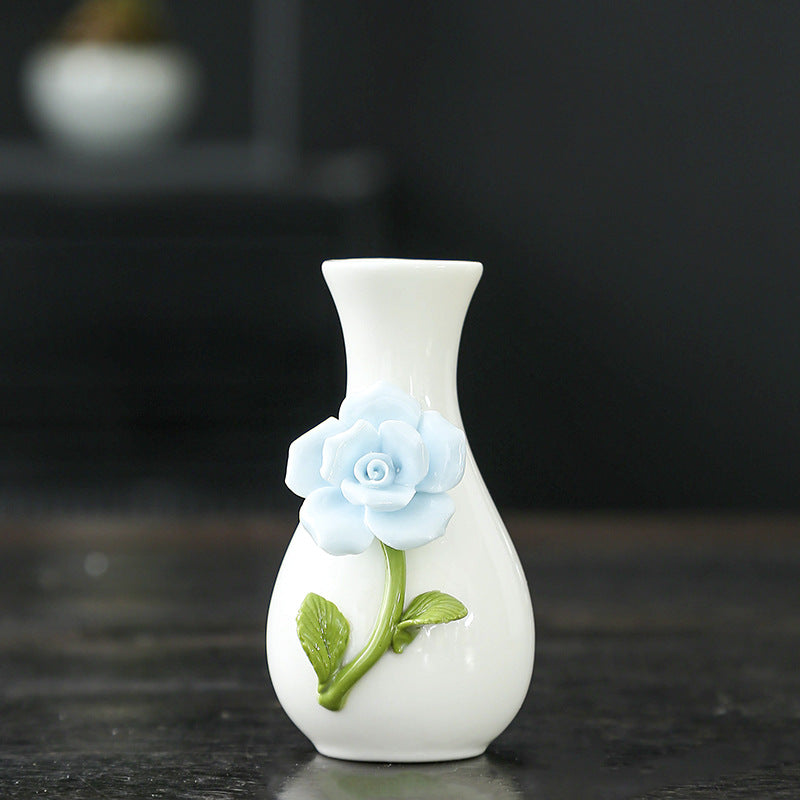 Floral Art Ceramic Vase Kalsten