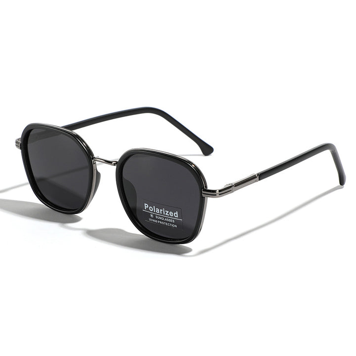 Women's geometric polarized sunglasses with stylish metal frame Kalsten