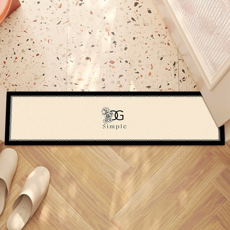 Checkerboard Pattern Runner Mat