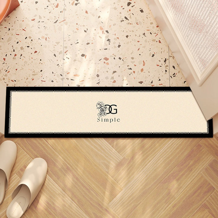 Checkerboard Pattern Runner Mat