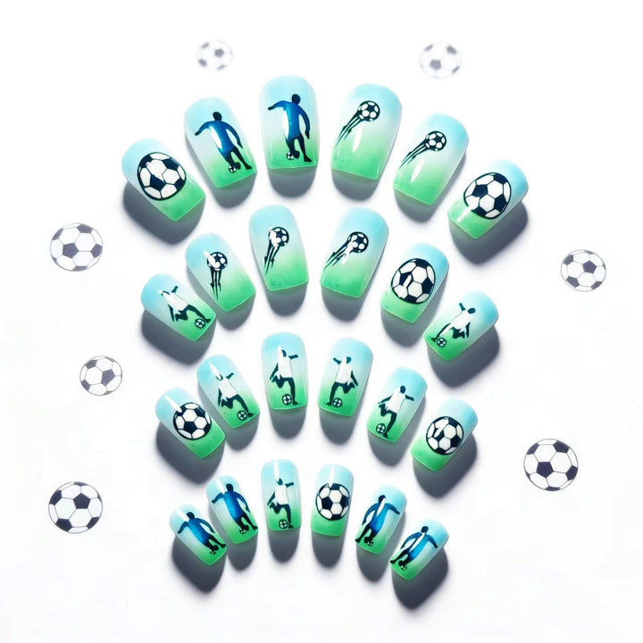 Sports-Themed Nail Art Kalsten