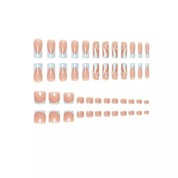 Abstract Marble Nail Art Set Kalsten