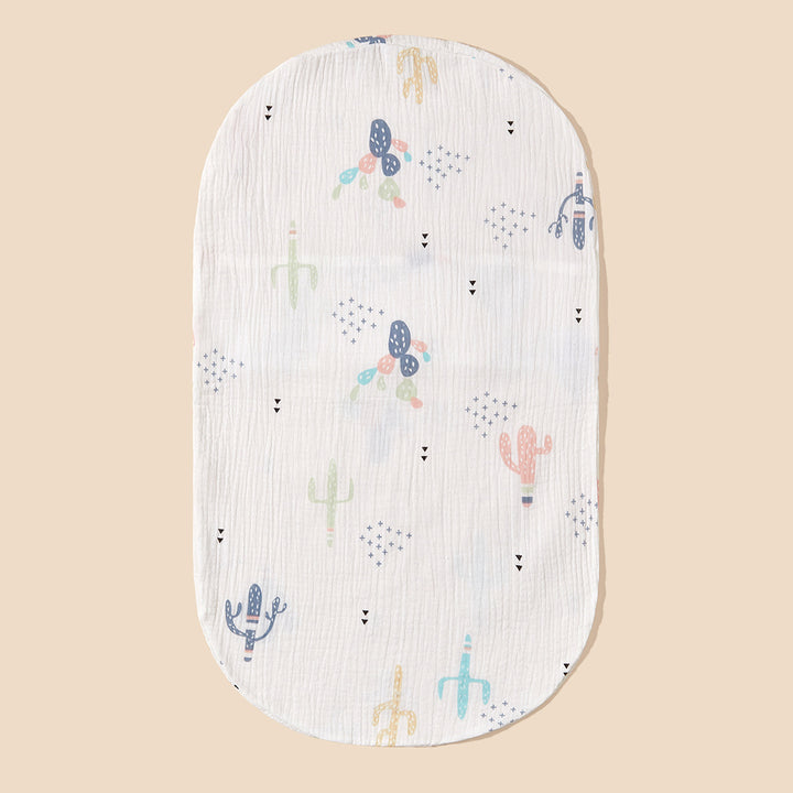 Cotton Muslin Crib Mattress Protector kalsten