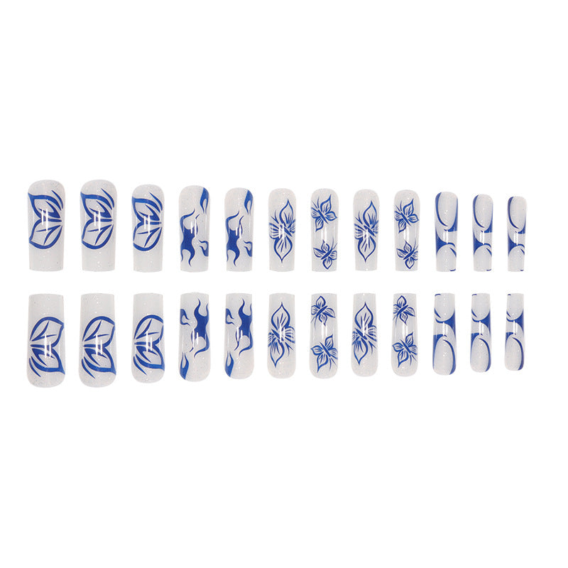 Floral-Inspired Stiletto Press-On Nails Kalsten