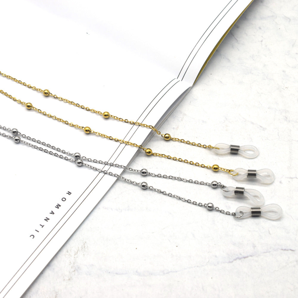 Premium Silver Chain Eyewear Chain Kalsten