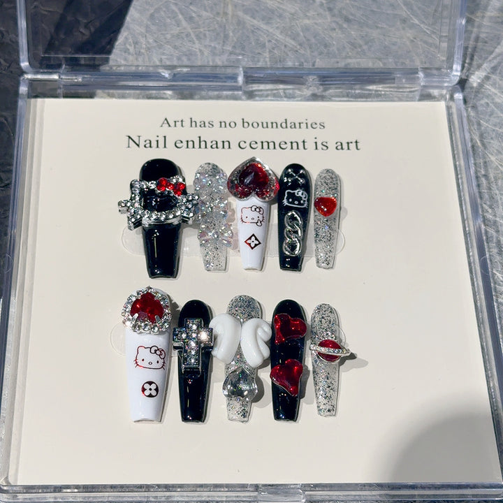 Artistic 3D Themed Nail Art Set