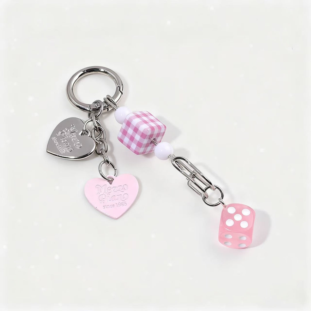 Playful Dice-Inspired Keychain Kalsten