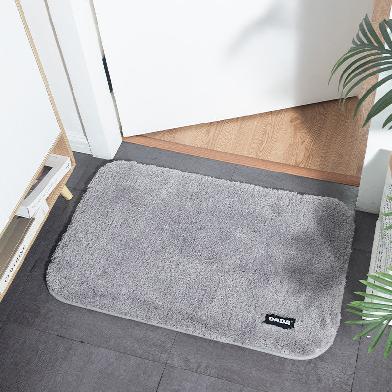 Plush Bathroom Mat