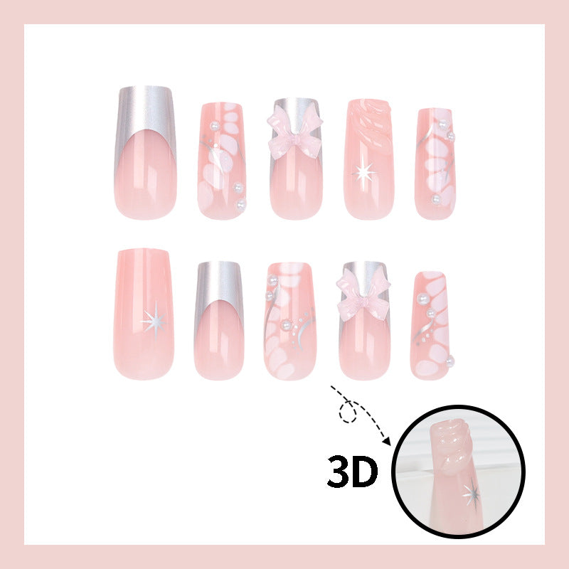 Acrylic nail set with elegant accents Kalsten