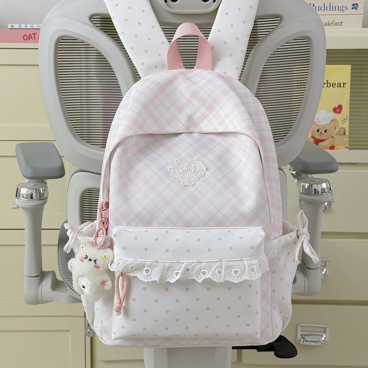 Playful Bunny-Ear Design Backpack Kalsten