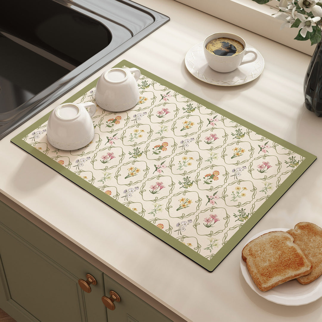 Decorative Kitchen Comfort Mat