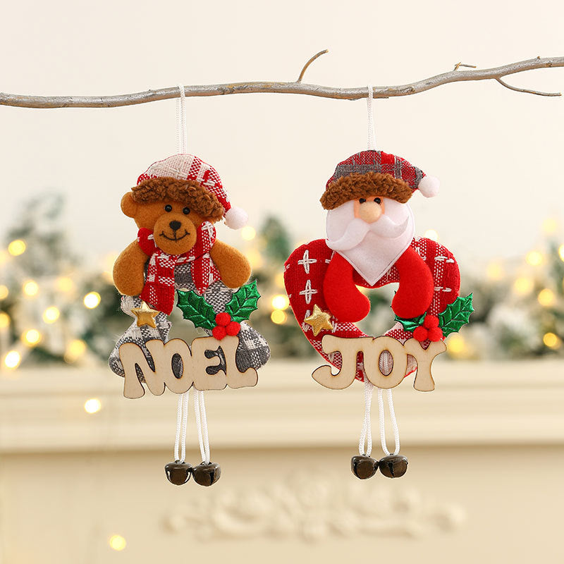 Decorative Christmas Snowman Wreath Kalsten