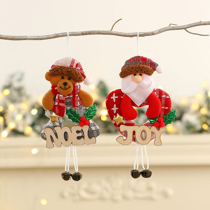 Decorative Christmas Snowman Wreath Kalsten