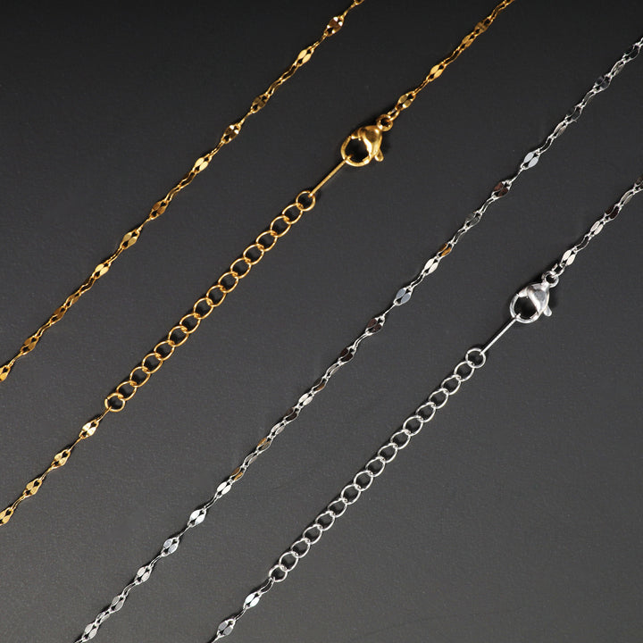 Elegant Interlaced Chain Necklace Kalsten