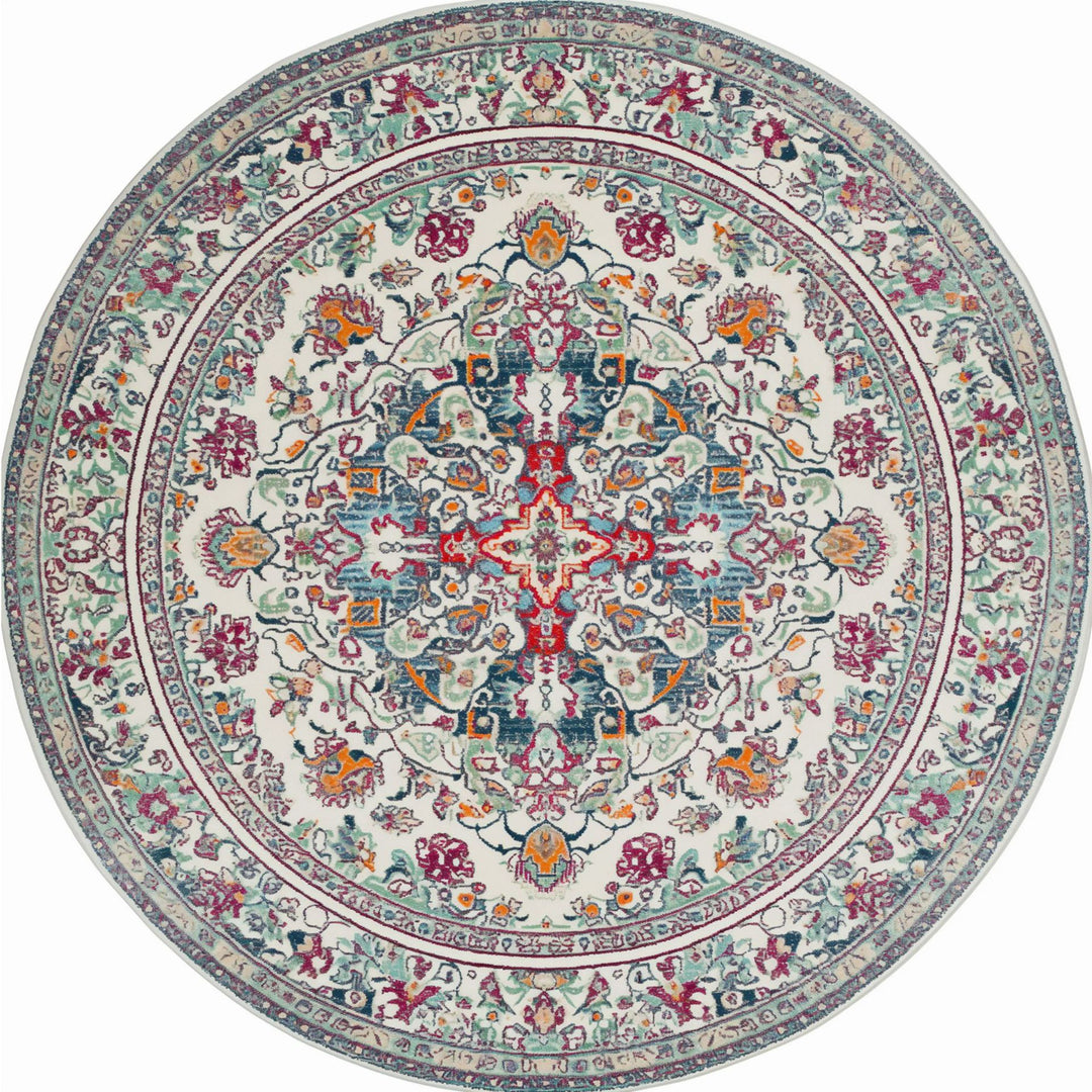 Ornate Floral Vintage Area Rug Kalsten