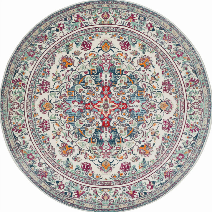 Ornate Floral Vintage Area Rug Kalsten