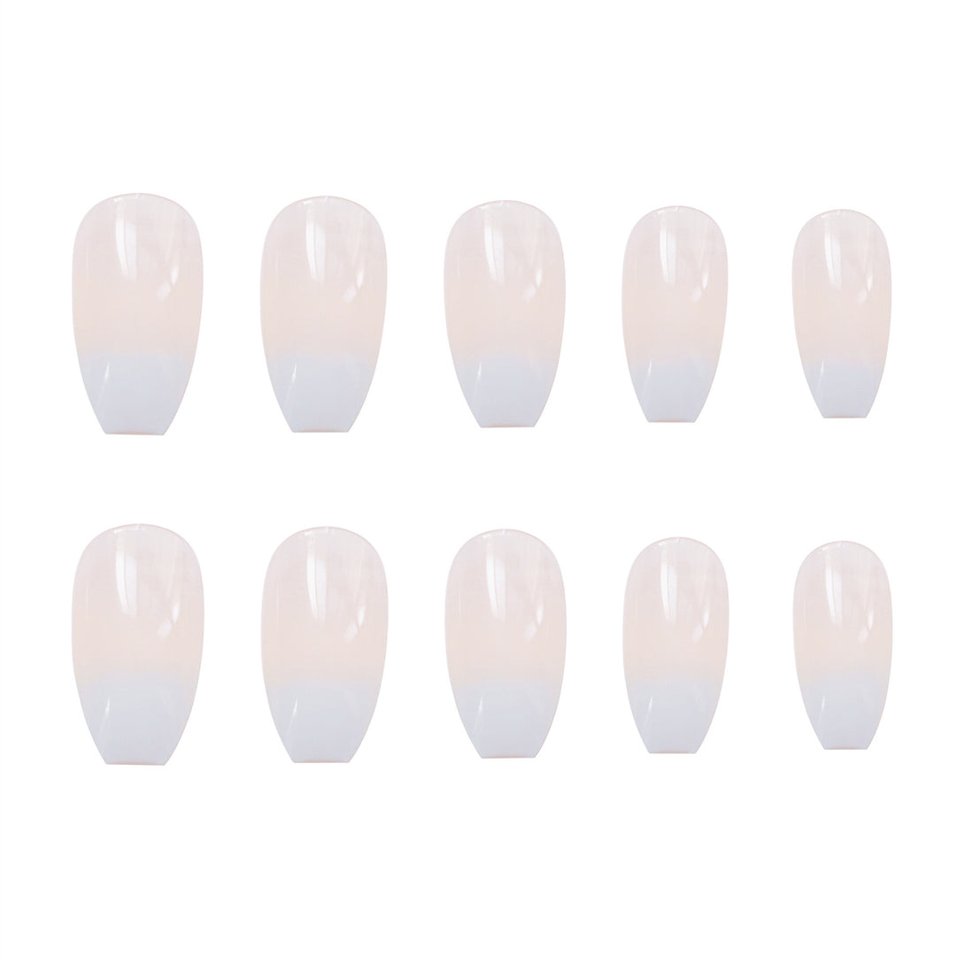 Elegant Gradient Press-On Nails